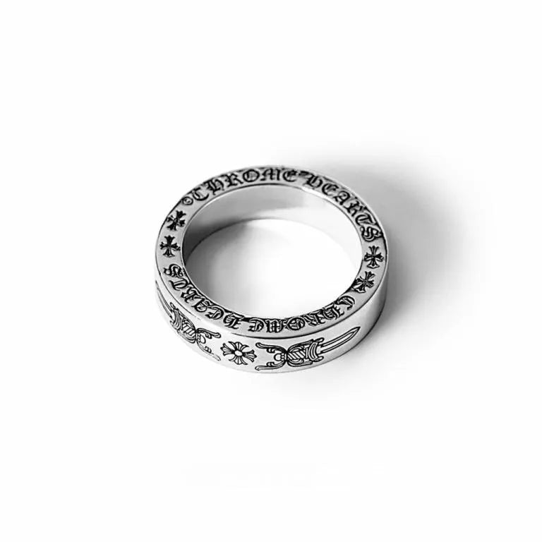CHROME HEARTS DAGGER SPACER RING 6MM