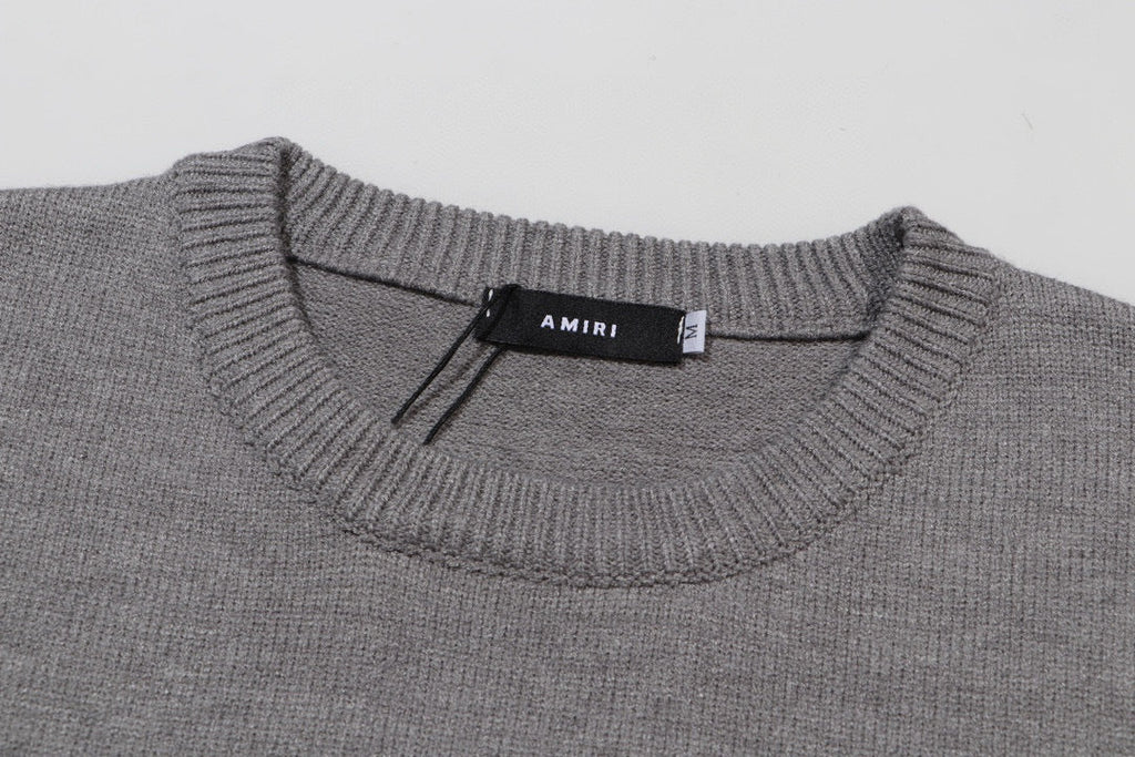 AMIRI MA Short Sleeve Sweater