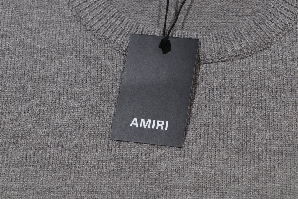 AMIRI MA Short Sleeve Sweater
