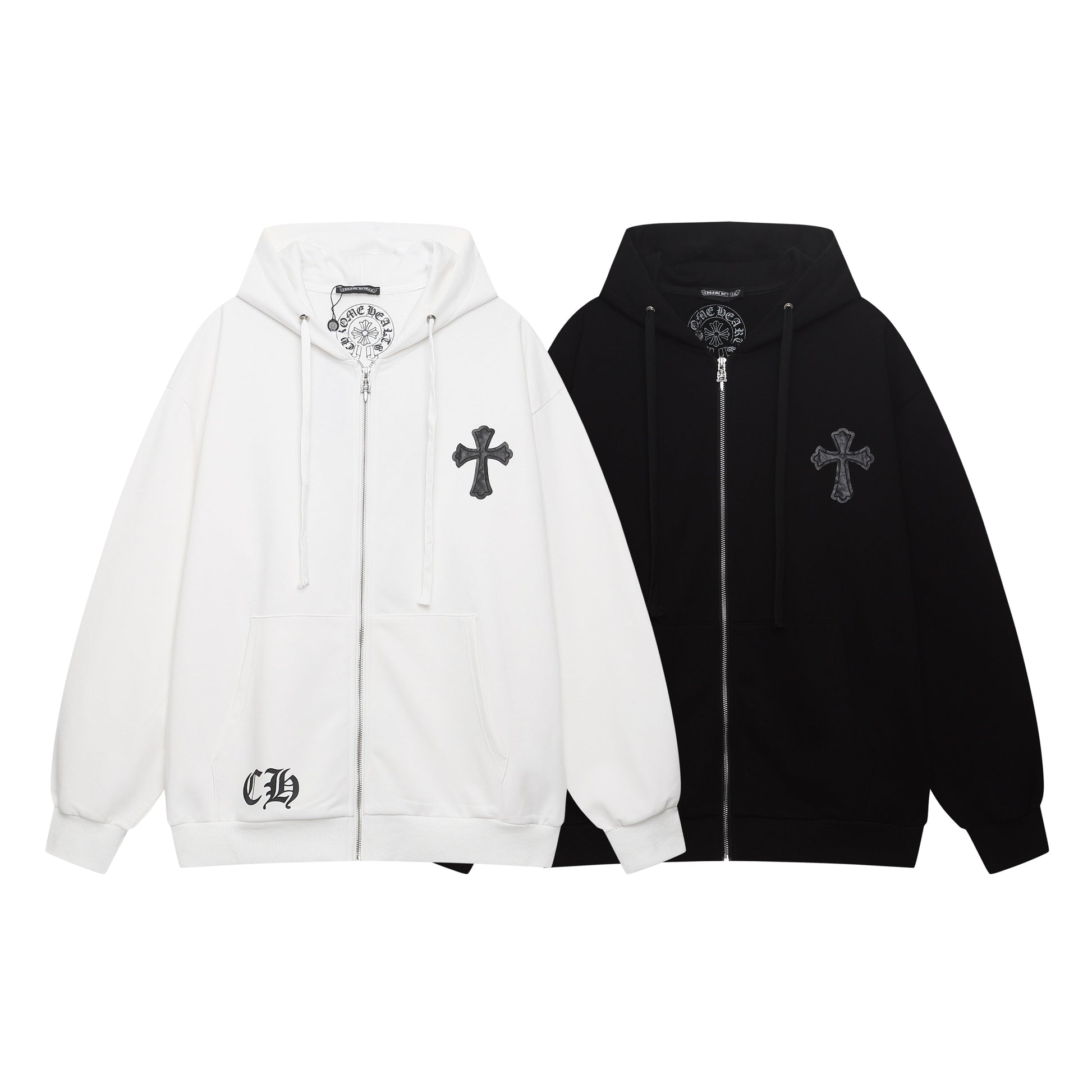 Chrome Hearts New Zip Up Hoodie 9025