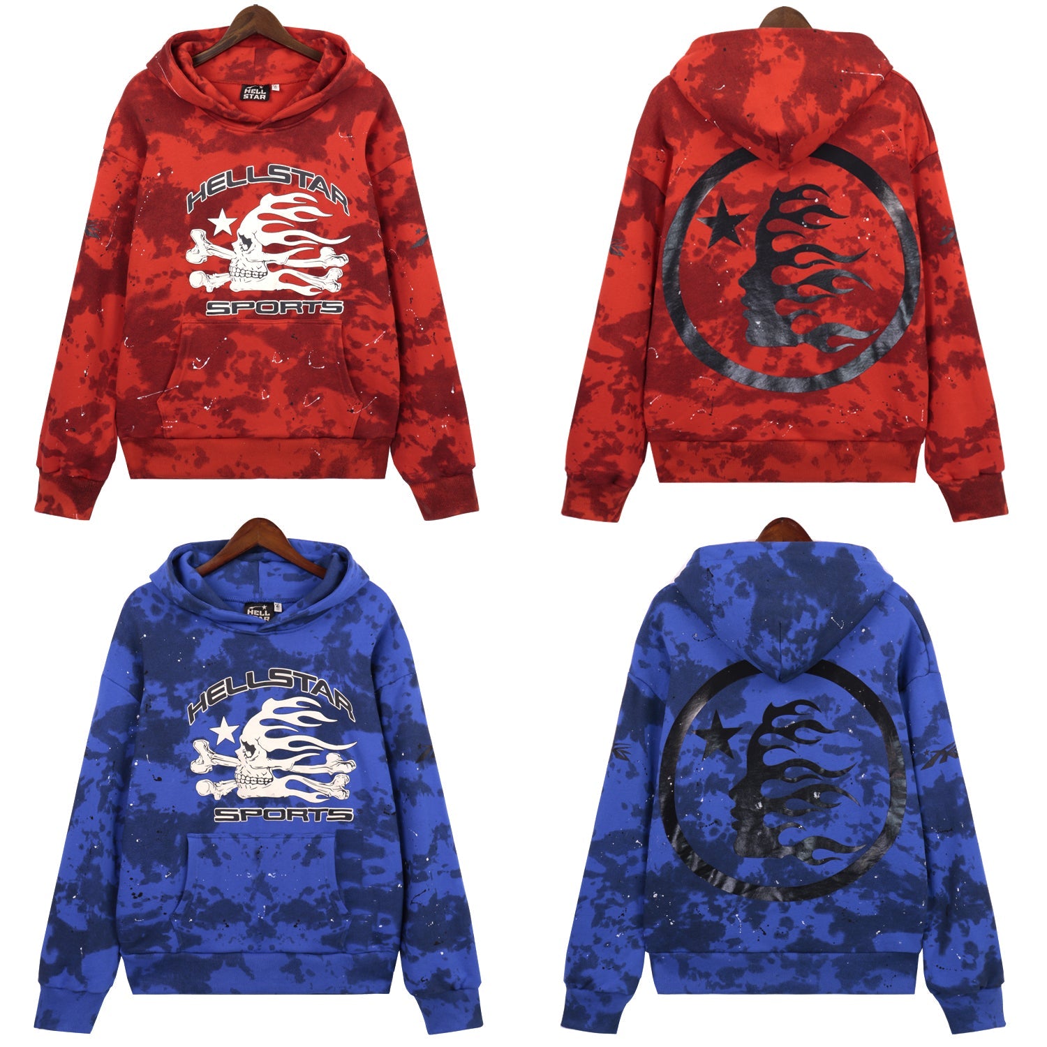 Hellstar Studios New Hoodie and Pants Set