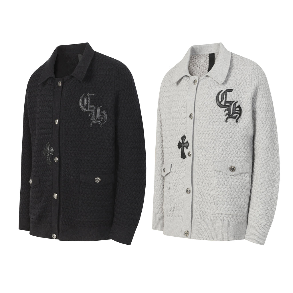 Chrome Hearts New Cardigan Sweater Jacket M904