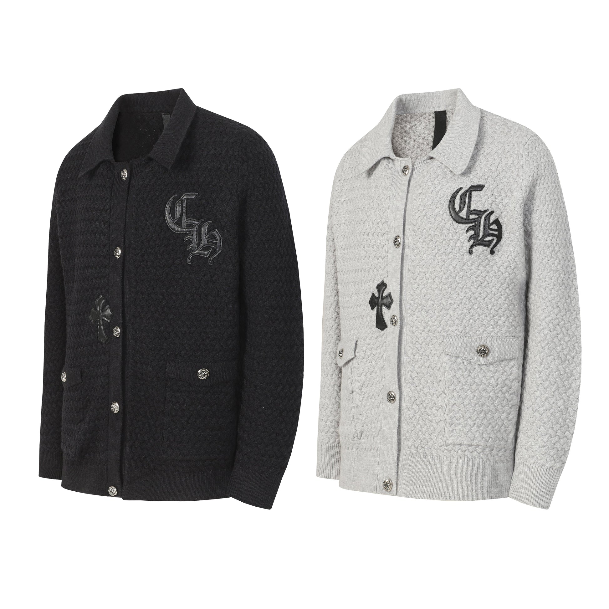 Chrome Hearts New Cardigan Sweater Jacket M904