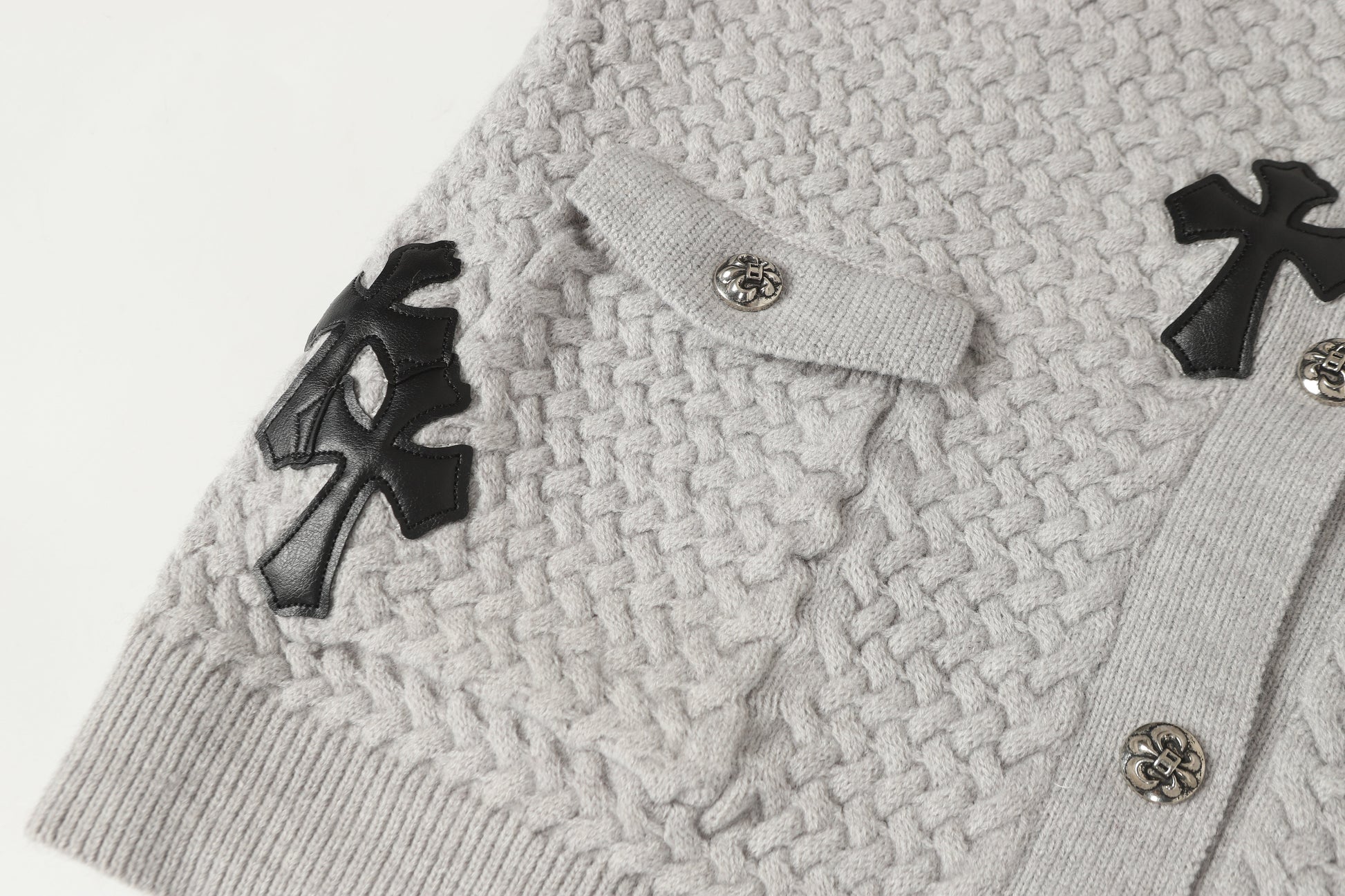 Chrome Hearts New Cardigan Sweater Jacket M904