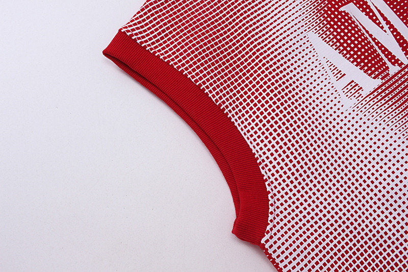 AMIRI Flock Hooded Sleeveless Sweatshirt