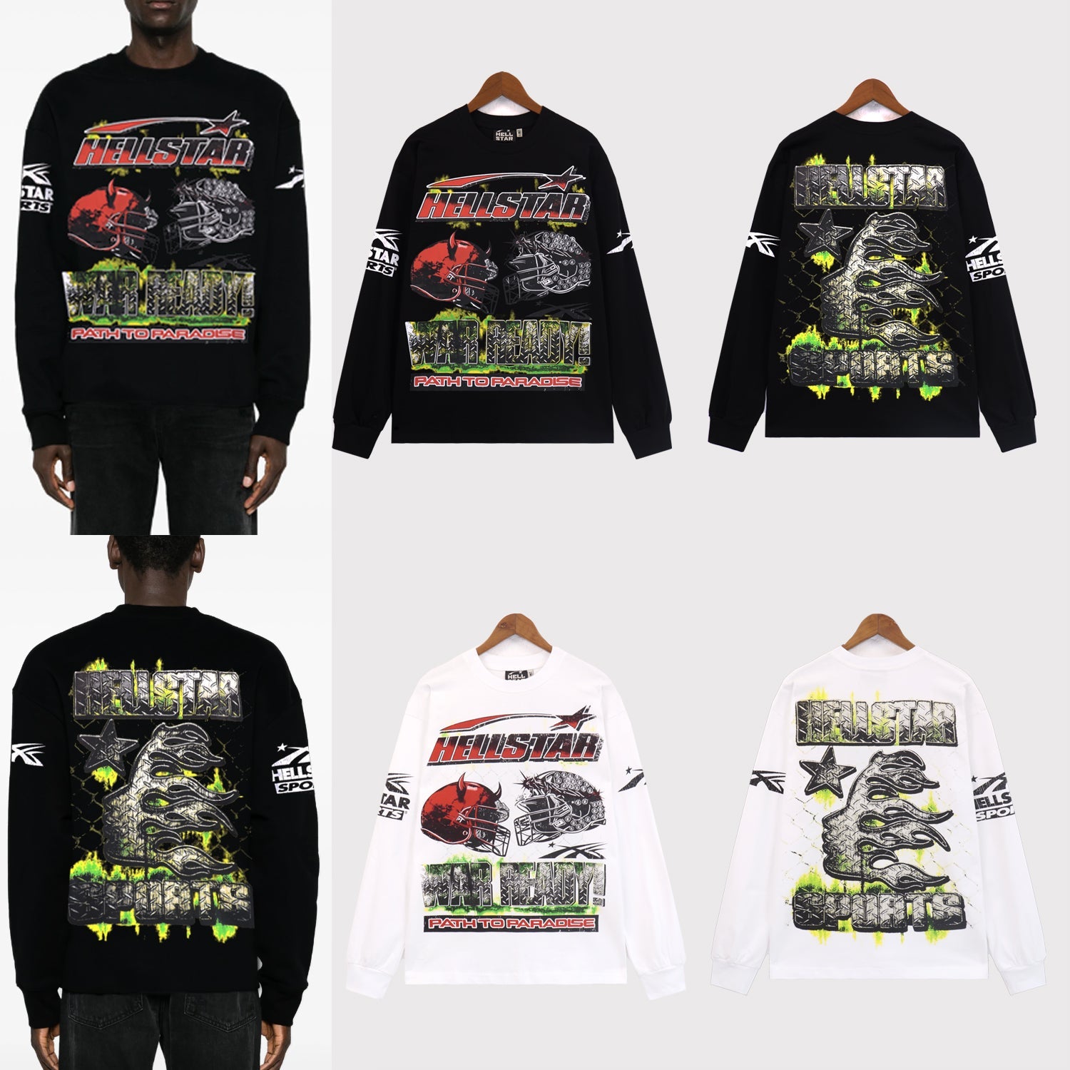 Hellstar Studios New Sweatshirt -7006