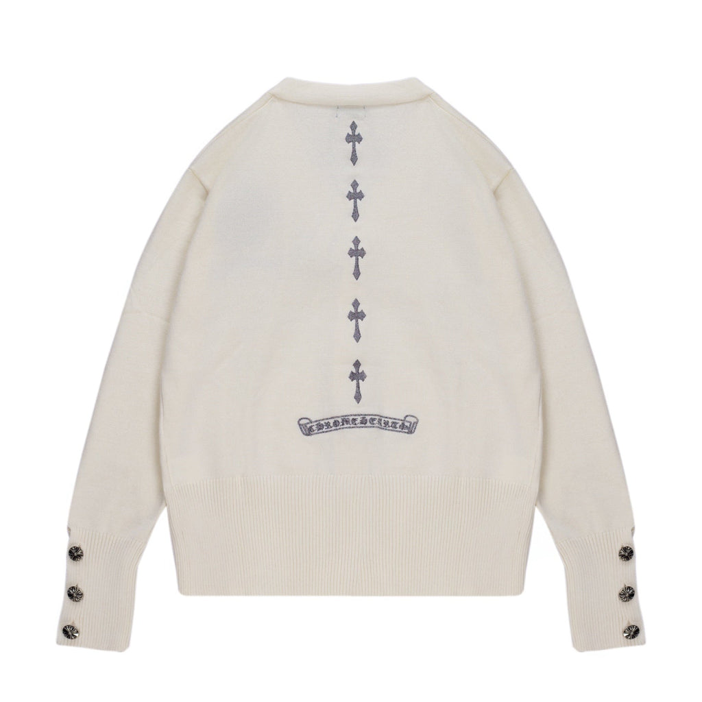 Chrome Hearts New Cardigan Sweater Jacket