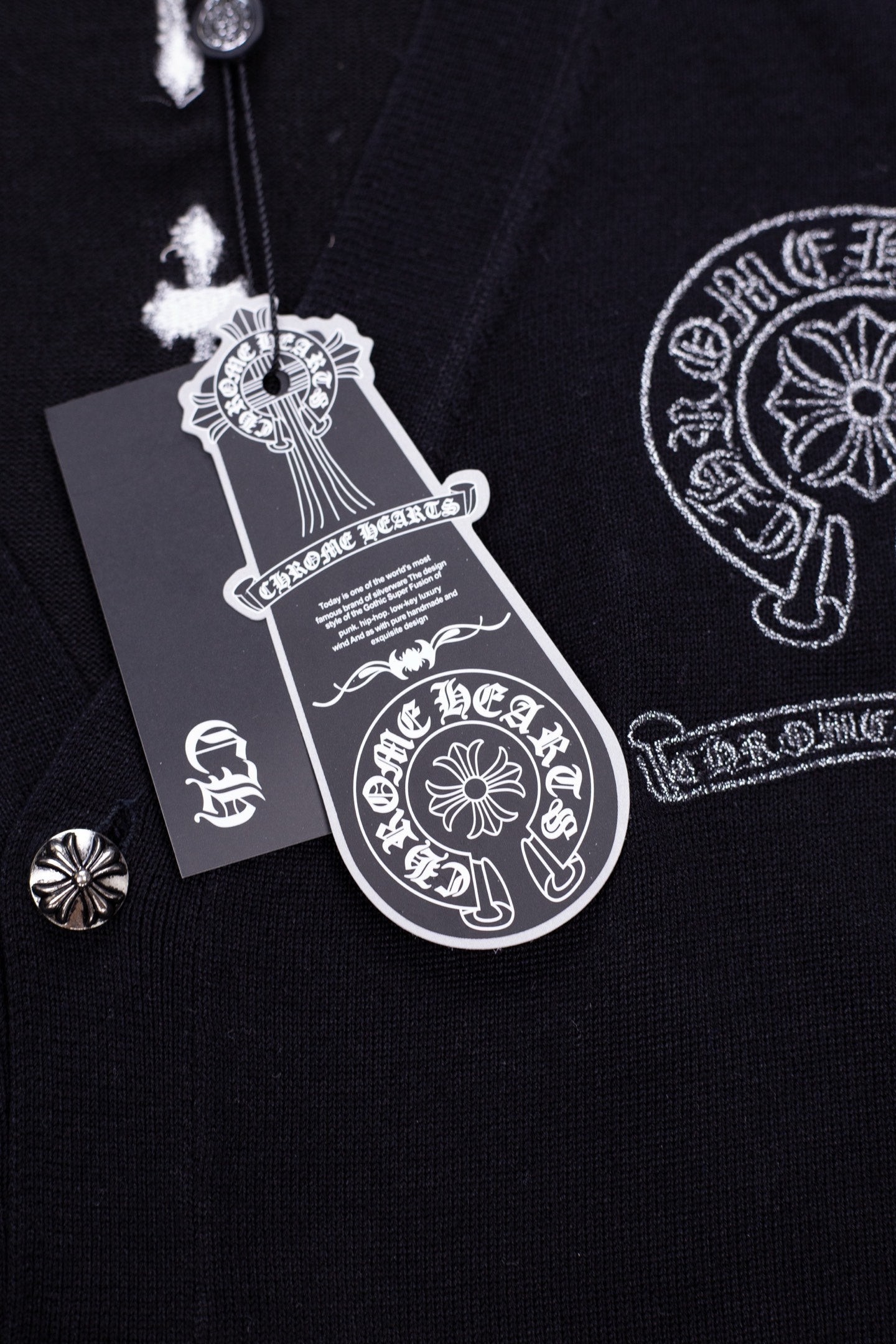 Chrome Hearts New Cardigan Sweater Jacket